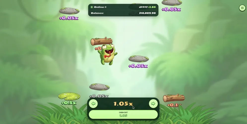 Frogger Jump Game